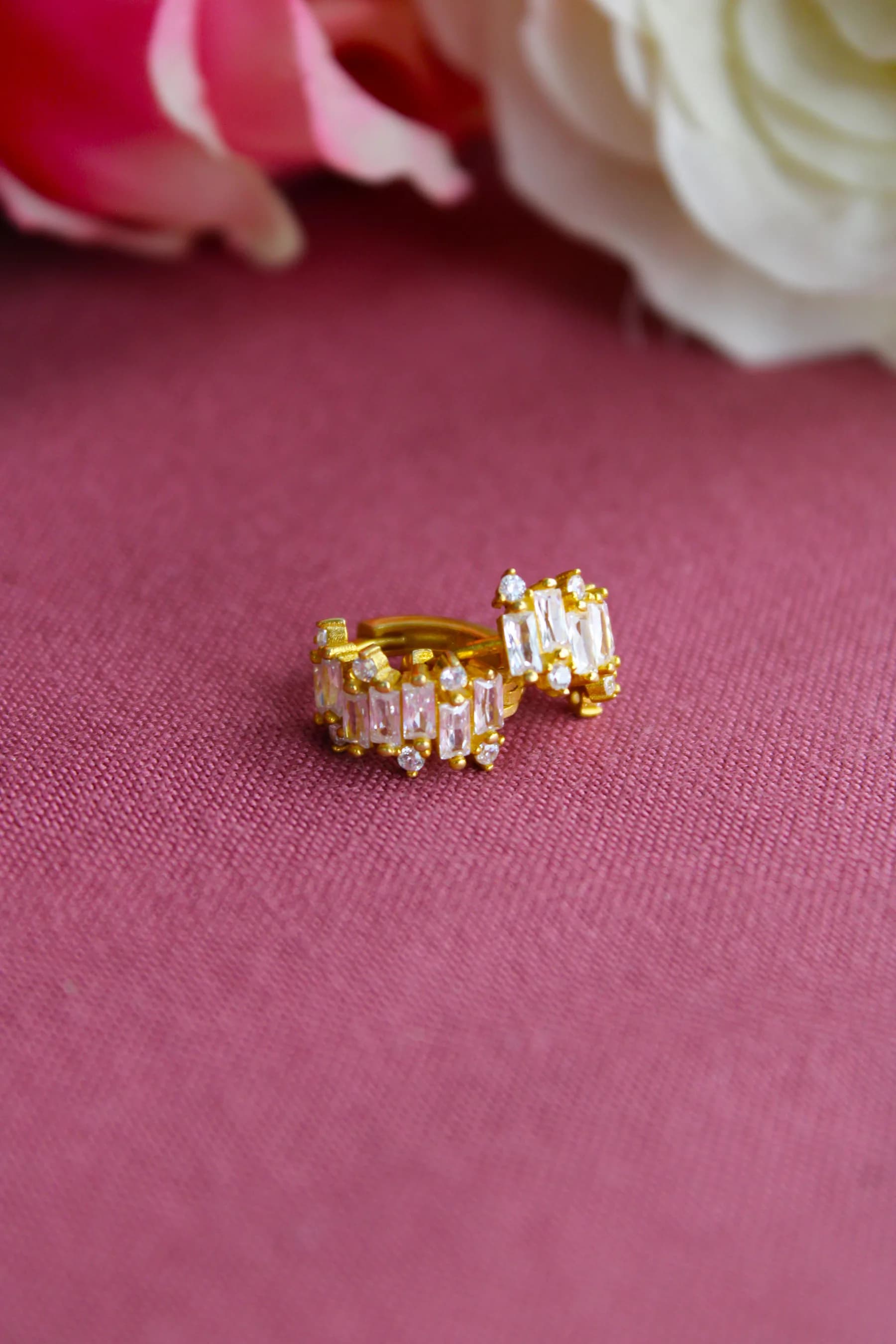 Baguette Earring Duo
