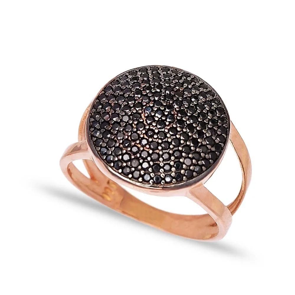 Silver Rounded Cluster Design Ring Wholesale Handcrafted 925 Sterling Silver Jewelry Ring