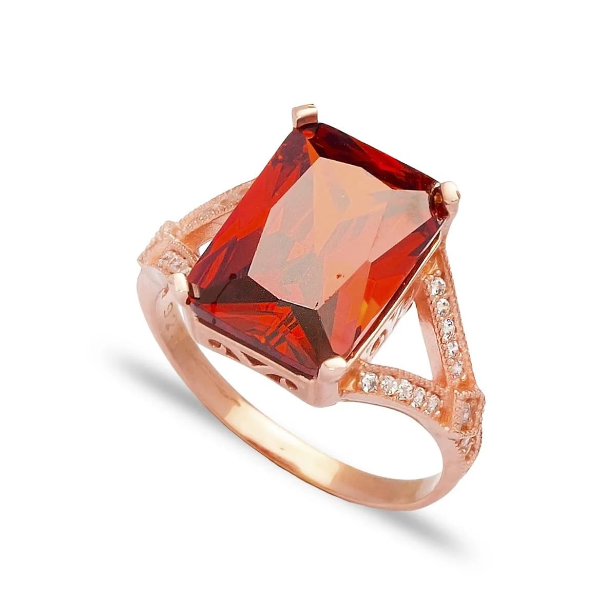 Wholesale Handmade 925 Sterling Silver Zircon Ring