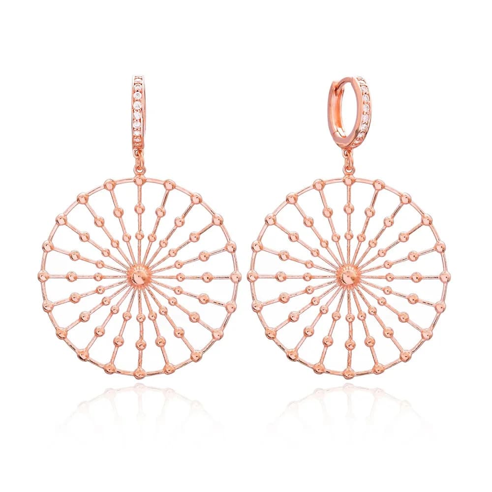 Chandelier Earring Wholesale Handcrafted Turkish 925 Silver Sterling Jewelry