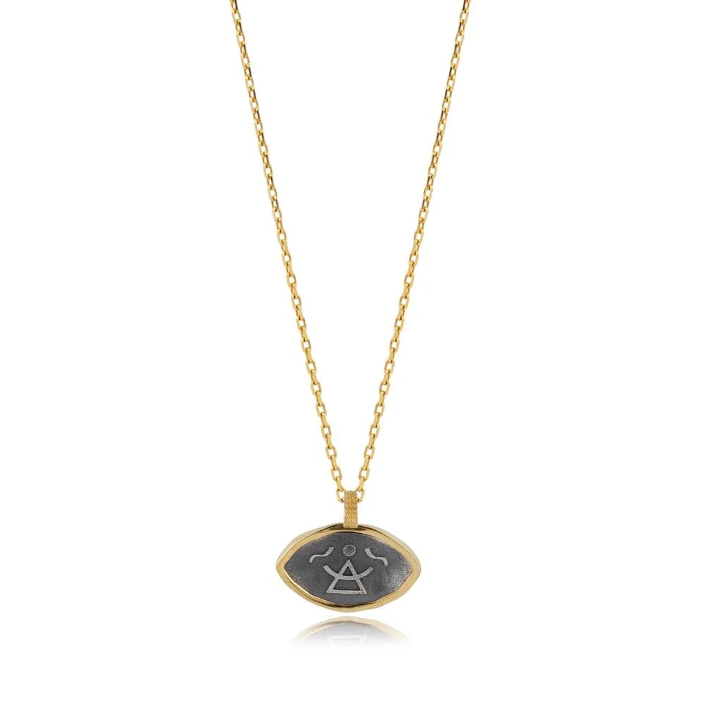 Goddess Symbol Design Charm Necklace