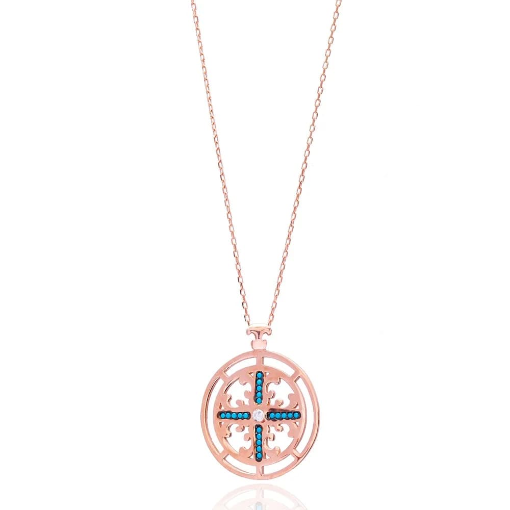 Silver Cross Pendant Turkish Wholesale 925 Sterling Silver