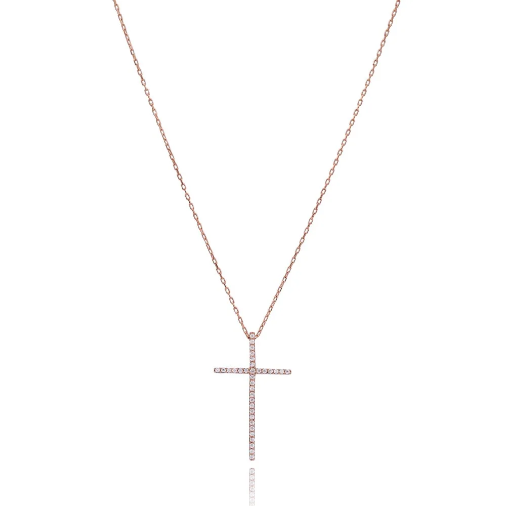 Fine Cross Pendant Turkish Wholesale 925 Sterling Silver Handmade Jewelry