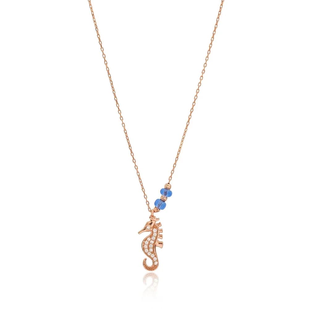 Seahorse Charm Pendant Turkish Wholesale 925 Sterling Silver Jewelry