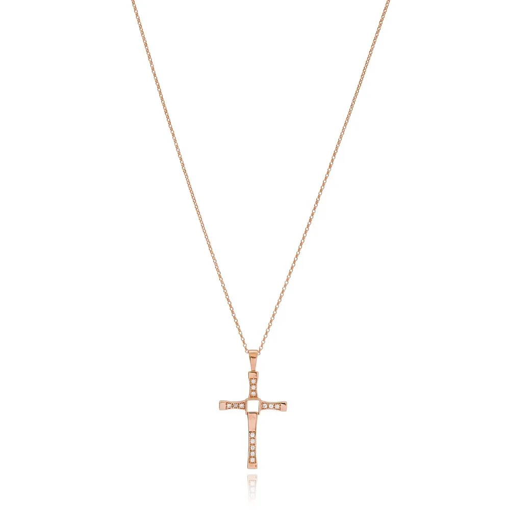 Cross Elegant Design Pendant Turkish Wholesale 925 Sterling Silver
