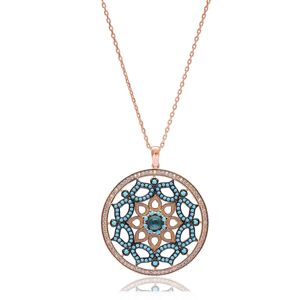 Traditional Turkish Handcrafted Wholesale 925k Sterling Silver Pendant