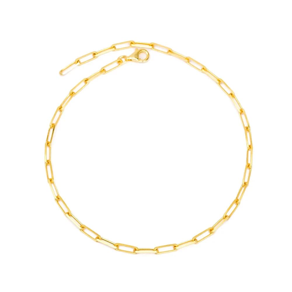 Excellent Chain Anklet Turkish Wholesale Handcrafted 925 Sterling Silver Jewelry
